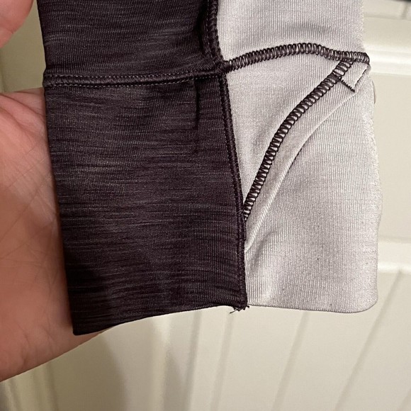 Under Armour Medium Adult Running Jacket Gray Fitted Cold Gear 1/2 Zip Pullover - Picture 5 of 8